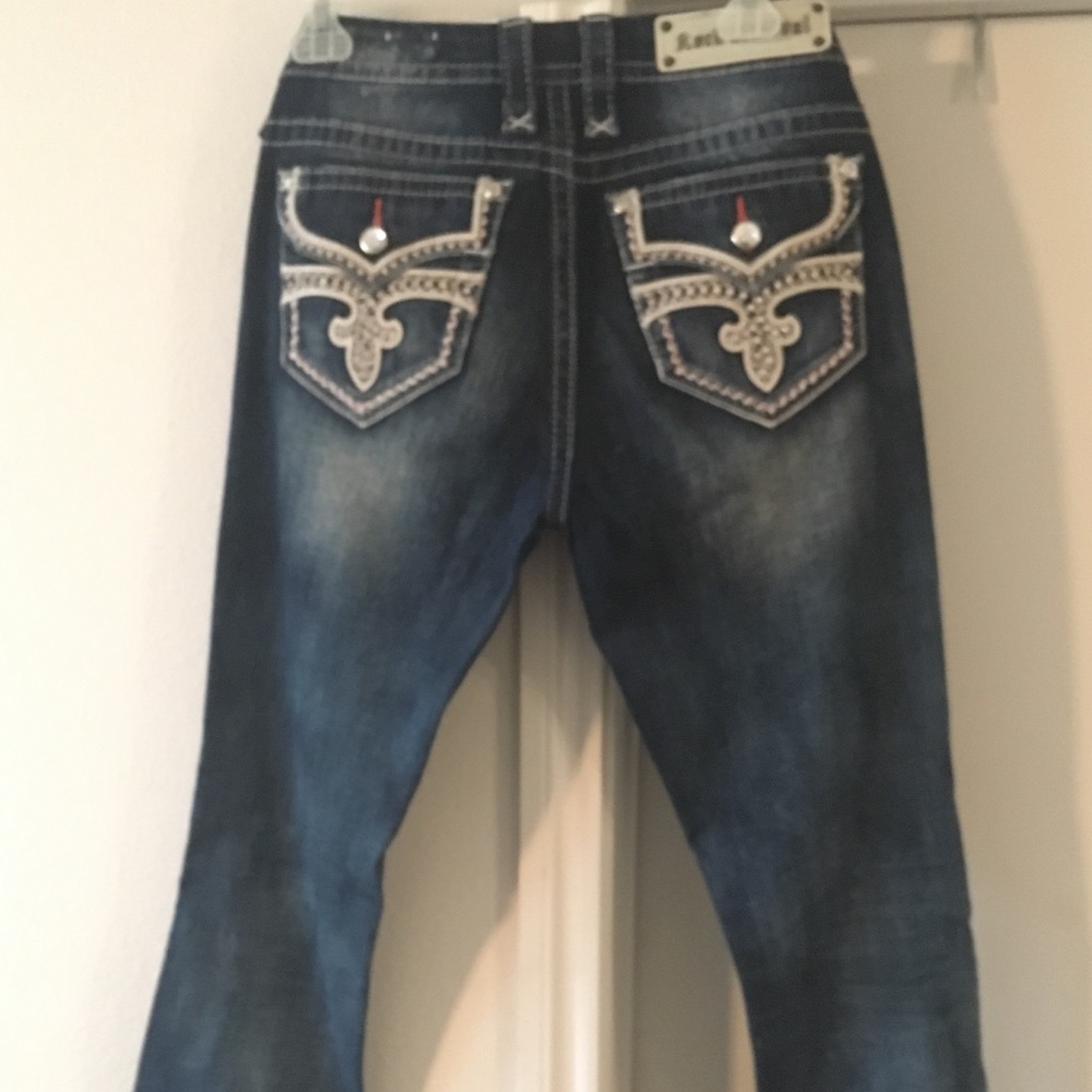 Rock Revival mid-rise boot cut jeans
